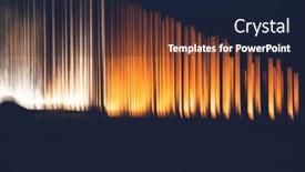  Presentation with motion - PPT theme with abstract-background-of-motion-blurred background and a wine colored foreground