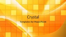  Presentation with color orange - Slides having abstract background of orange color background and a yellow colored foreground