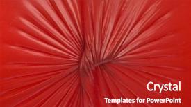  Presentation with dye pollution blend abstract - Colorful slides enhanced with abstract-background-of-twisted-rubber backdrop and a crimson colored foreground