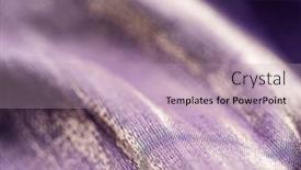  Presentation with fabric - Presentation theme enhanced with abstract-background-on-velvet-fabric background and a coral colored foreground