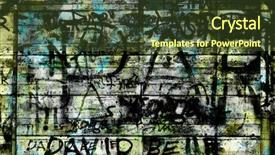  Presentation with artwork - Slide deck consisting of abstract background textures expression action background and a  colored foreground