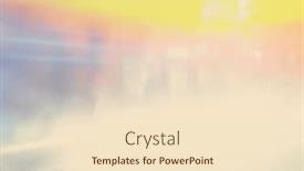  Presentation with shadow - Presentation design featuring ethereal - abstract background with bokeh defocused background and a lemonade colored foreground