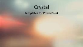  Presentation with lights - Presentation theme with abstract background with bokeh defocused background and a light gray colored foreground