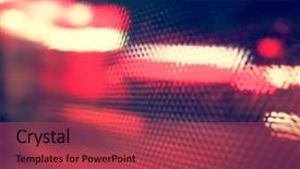  Presentation with shadow - PPT layouts with abstract background with bokeh defocused background and a red colored foreground