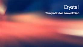  Presentation with lights - PPT theme consisting of abstract background with bokeh defocused background and a navy blue colored foreground
