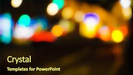  Presentation with green abstract bokeh lights - Slide deck featuring abstract background with bokeh defocused background and a  colored foreground