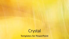  Presentation with orange abstract - Audience pleasing presentation theme consisting of abstract background with curved lines backdrop and a yellow colored foreground