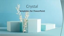  Presentation with hexagon - Colorful PPT theme enhanced with abstract-background-with-hexagon-shape backdrop and a light blue colored foreground