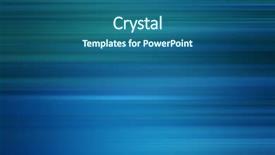  Presentation with abstract green - PPT theme with abstract background with horizontal line background and a ocean colored foreground