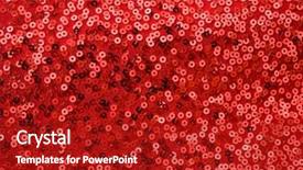  Presentation with steam generator abstract art red - Slide deck featuring abstract background with sequins red background and a crimson colored foreground