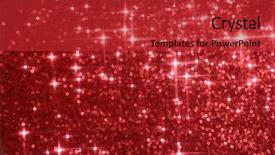  Presentation with abstract red - Amazing PPT layouts having abstract background with sequins red backdrop and a red colored foreground