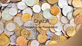  Presentation with silver abstract - PPT theme having abstract-background-with-silver background and a  colored foreground