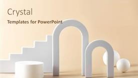  Presentation with abstract - Presentation theme with abstract-background-with-various-geometrical background and a lemonade colored foreground