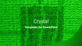  Presentation with abstract - Presentation with abstract-background and a forest green colored foreground