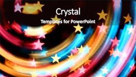  Presentation with moving - PPT theme featuring abstract background background and a black colored foreground