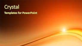  Presentation with ceremony abstract - Colorful PPT theme enhanced with abstract background backdrop and a tawny brown colored foreground