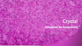  Presentation with abstract watercolor bubbles - Cool new PPT theme with abstract background backdrop and a purple colored foreground