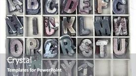  Presentation with old letter sealed envelope - Amazing slides having abstract backrounds - old wooden letters backround image backdrop and a gray colored foreground