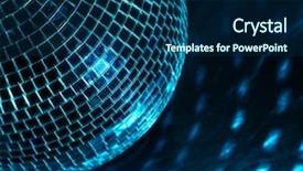 Presentation with shiny - Cool new PPT layouts with abstract balls - shiny discoball backdrop and a  colored foreground
