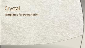  Presentation with fabric - Colorful PPT theme enhanced with abstract beige - fabric texture backdrop and a sky blue colored foreground