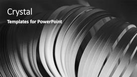  Presentation with abstract wave - Cool new PPT layouts with abstract-black-and-white-color backdrop and a dark gray colored foreground