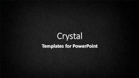  Presentation with black-abstract - Slides featuring abstract black leather texture may used as background background and a black colored foreground