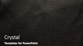  Presentation with black abstract - PPT theme consisting of abstract-black-leather-texture background and a black colored foreground