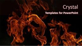  Presentation with black abstract - Presentation design with abstract-blaze-fire-flame-background background and a wine colored foreground
