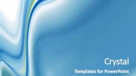  Presentation with abstract blue texture - Slide set consisting of abstract blue background texture background and a teal colored foreground