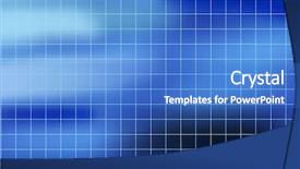  Presentation with blue line - Audience pleasing PPT theme consisting of abstract blue background backdrop and a teal colored foreground