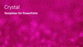  Presentation with snowflakes - Cool new PPT layouts with abstract-blue-christmas-background backdrop and a violet colored foreground