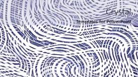  Presentation with abstract blue texture - Colorful PPT theme enhanced with abstract-blue-color-acrylic-wave backdrop and a light blue colored foreground