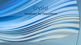  Presentation with abstract wave - Amazing slide set having abstract-blue-color-wave-curl backdrop and a light blue colored foreground