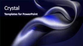  Presentation with silk - Cool new presentation theme with abstract blue grey gray - natural silk over black backdrop and a navy blue colored foreground