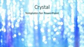  Presentation with blue lights - Amazing theme having abstract blue lights background backdrop and a cool aqua colored foreground