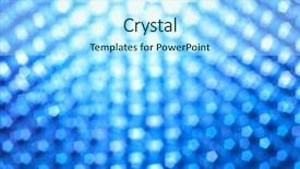  Presentation with shapes - Audience pleasing PPT theme consisting of abstract blue shapes backdrop and a arctic colored foreground