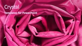  Presentation with blue rose - Amazing presentation having abstract blue silk rose fashion backdrop and a violet colored foreground