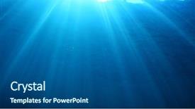  Presentation with dark blue gradient blue - PPT layouts having abstract blue water background background and a  colored foreground