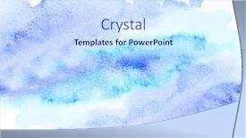  Presentation with abstract watercolor - Cool new slides with abstract-blue-watercolor-background backdrop and a sky blue colored foreground