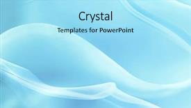  Presentation with blue wave - Theme having abstract blue wave background photo background and a arctic colored foreground