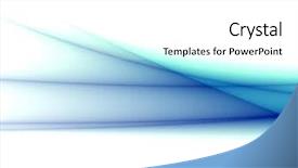  Presentation with abstract blue white - Presentation design with abstract blue waves isolated background and a white colored foreground