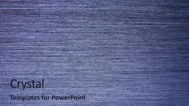  Presentation with brushed metal - Amazing PPT theme having abstract bluish - blue brushed metal background backdrop and a ocean colored foreground