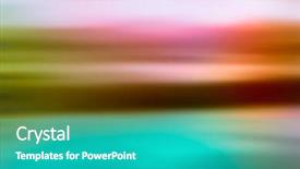  Presentation with blur - Slides with abstract blur background soft focus background and a  colored foreground