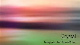  Presentation with blur - Slides featuring abstract blur background soft focus background and a seafoam green colored foreground