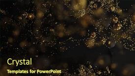  Presentation with abstract gold black - Presentation theme enhanced with abstract-blur-black-and-gold background and a wine colored foreground