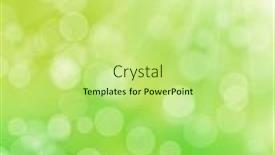  Presentation with floral abstract - 