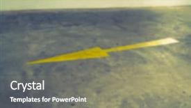  Presentation with garage car - Cool new PPT layouts with abstract blur parking garage sign backdrop and a gray colored foreground