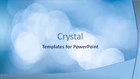  Presentation with blurred bokeh - Presentation enhanced with abstract blurred blue background for christmas or winter concept festive blurred winter effect nature bokeh background and a sky blue colored foreground