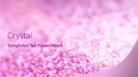  Presentation with glowing lights - Amazing presentation theme having abstract blurred pink tone glowing christmas lights background backdrop and a pink colored foreground