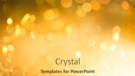  Presentation with sparkling lights - Audience pleasing slides consisting of abstract-bokeh-of-glowing-yellow backdrop and a blonde colored foreground